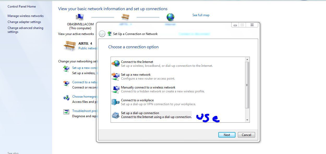 A Place To Call Home Setting Dial Up Internet Connection Setup In Windows 7 3rd Planet Techies A Place To Call Home Setting Dial Up Internet Connection Setup In Windows 7 3rd Planet Techies