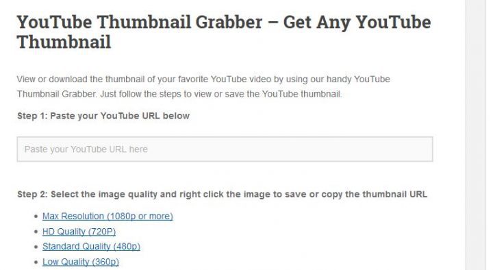 video thumbnail grabber video thumbnail grabber