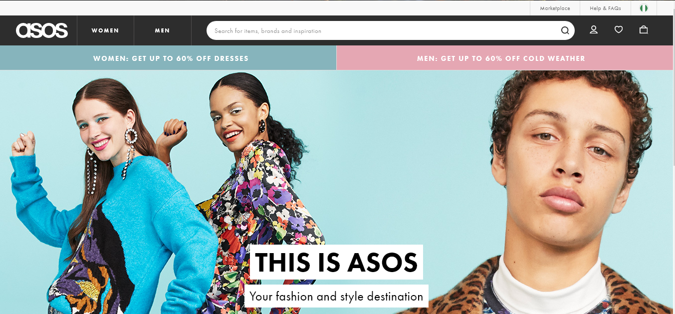 asos uk online shopping