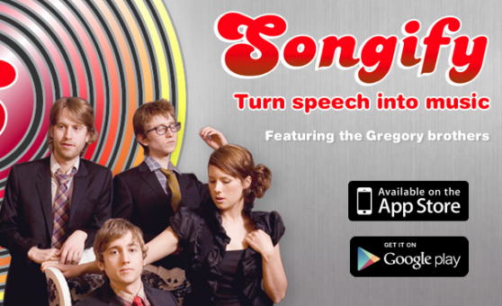 Songify mobile app turns you into a musician in 1click (Auto Tune)
